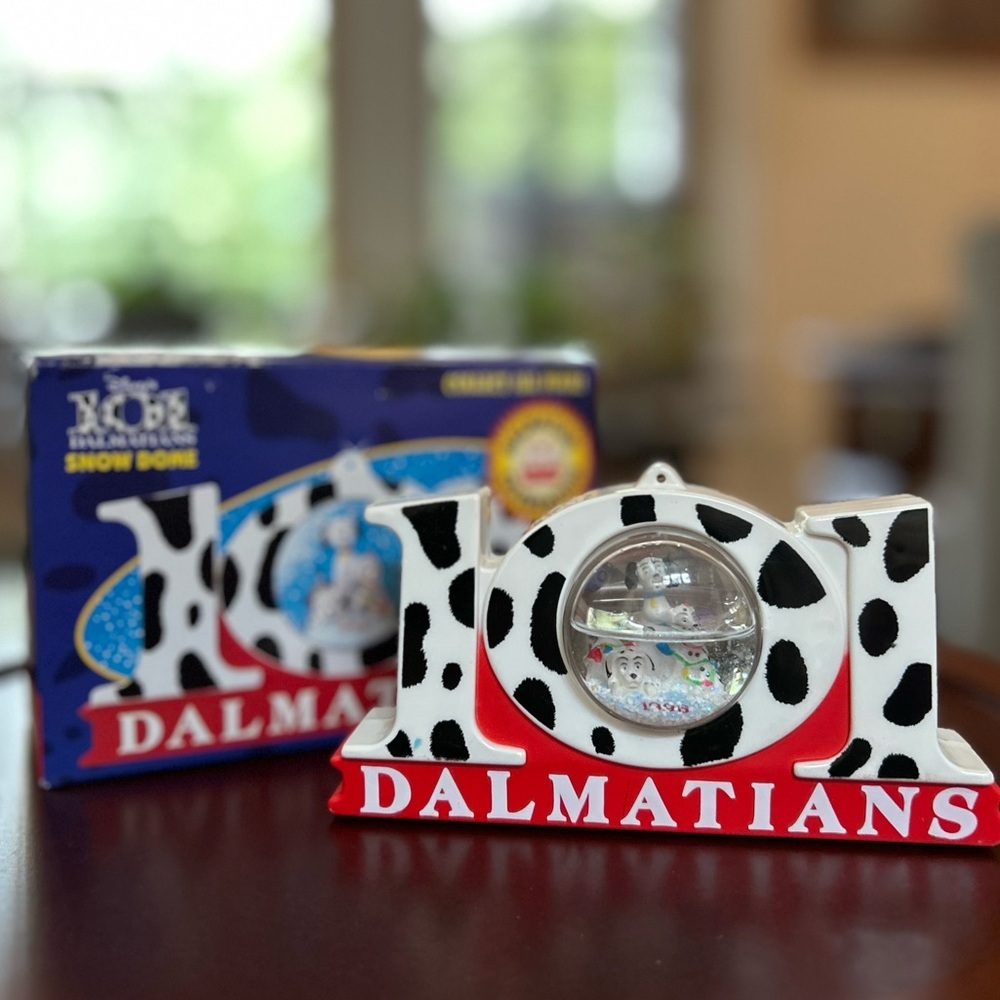 1996 McDonald’s 101 Dalmatians “101” Snow Globe Ornament – Vintage Magic